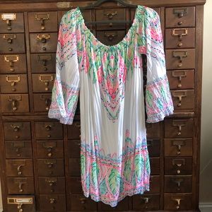 Lilly Pulitzer Nevie Dress - Coconut Coast XL